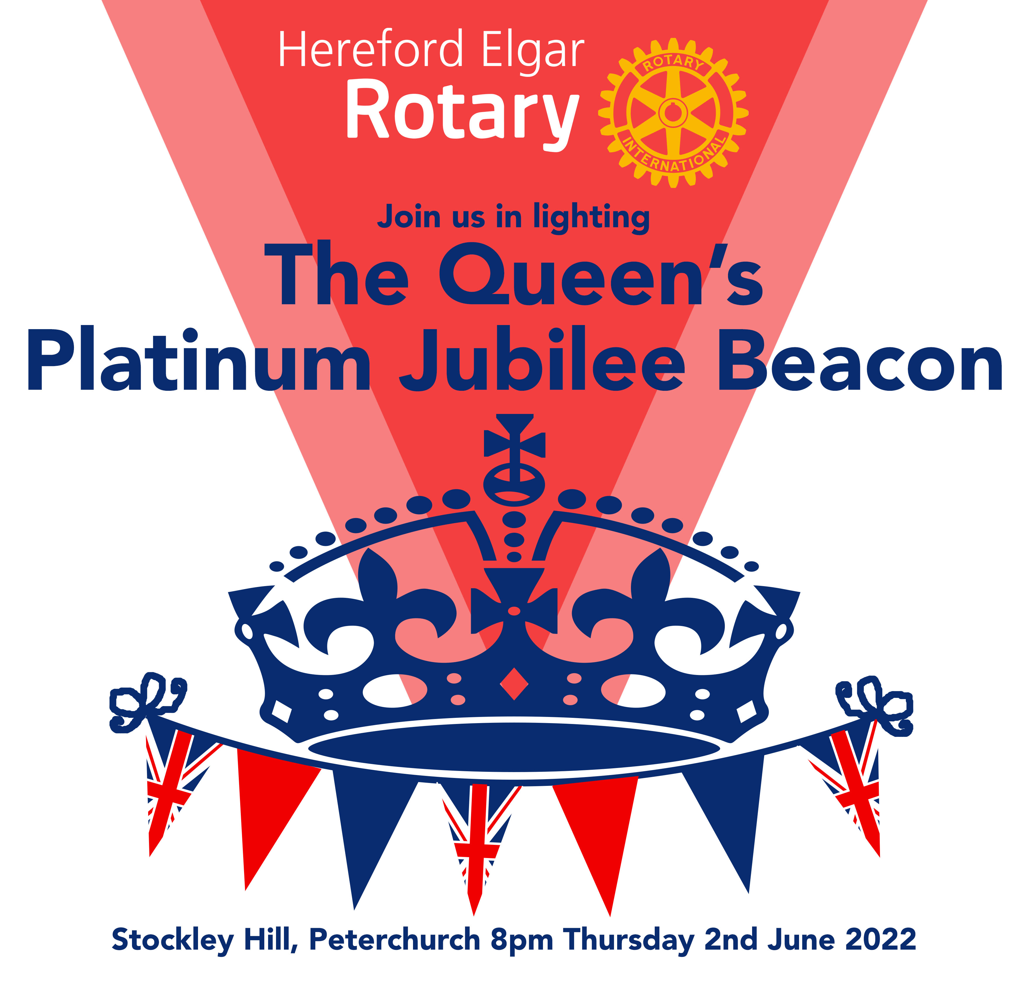 Join us in lighting The Queen’s Platinum Jubilee Beacon on Stockley Hill
