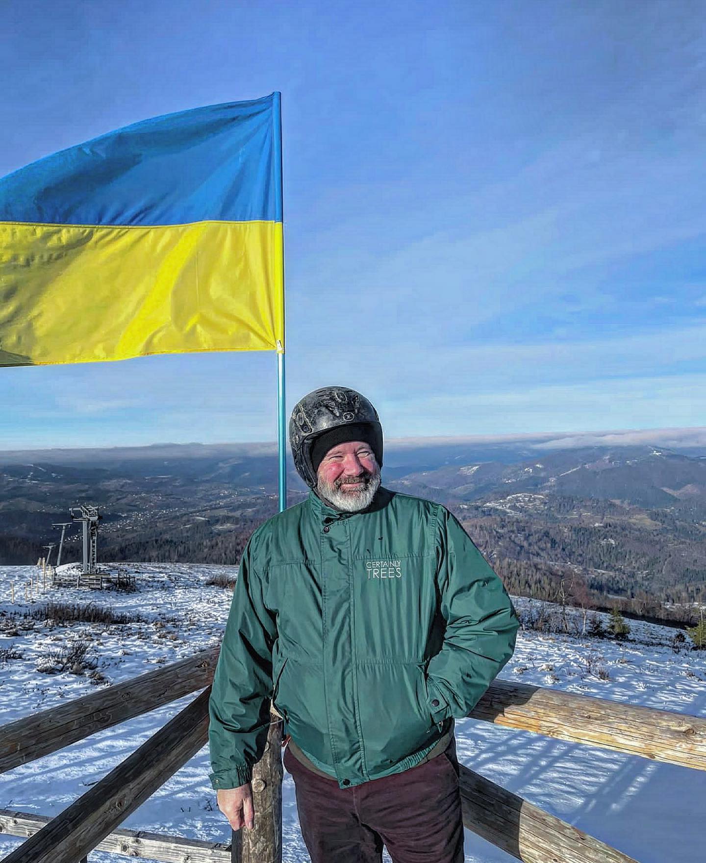 Will, Member of Hereford Elgar Rotary Club, recently visited Lviv and the Rotary President of Lviv Club to understand more the needs on the ground in east Ukraine