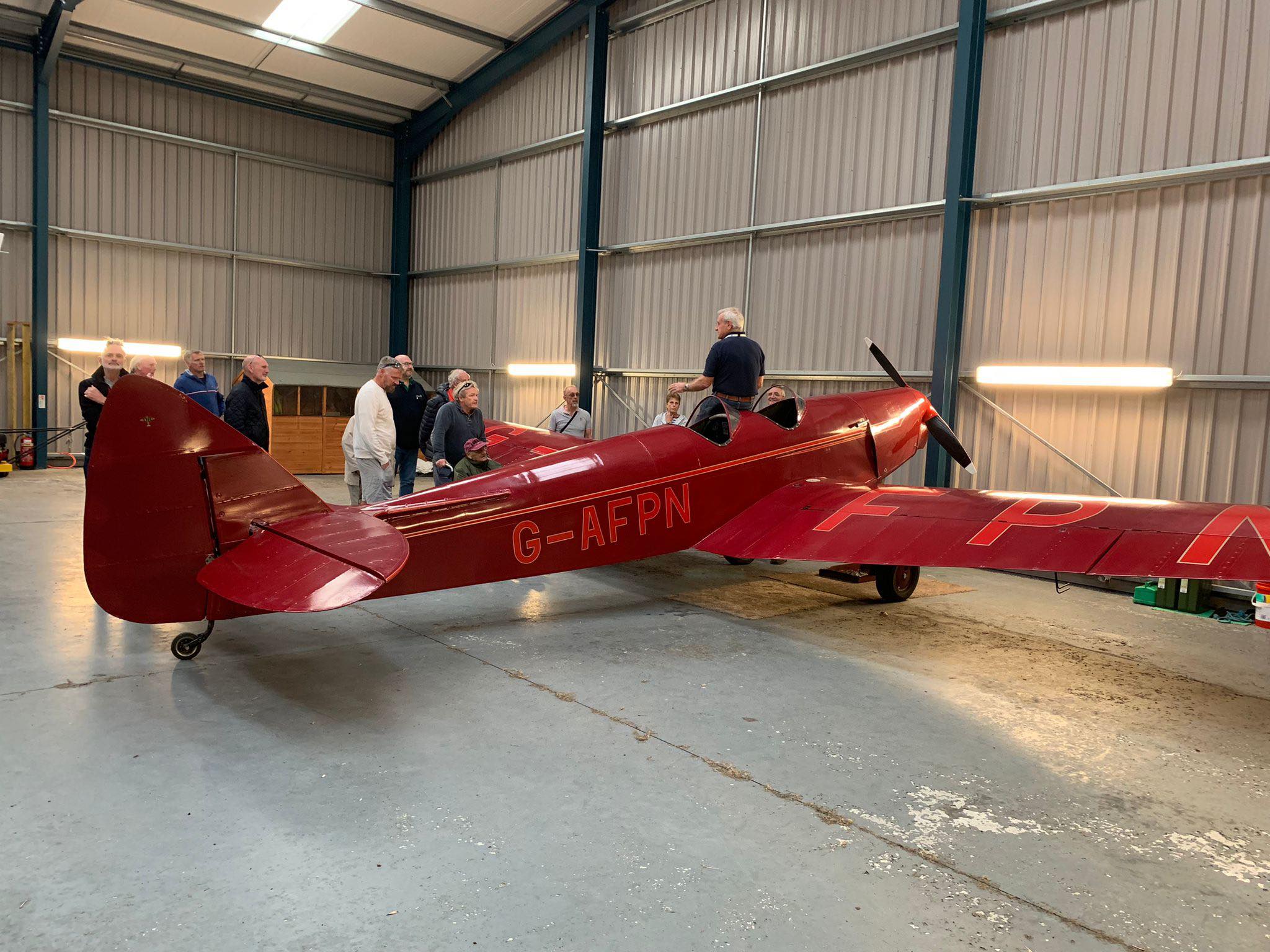 Another great Programme Event for Elgar Rotary members and guests at Shobdon Airfield!