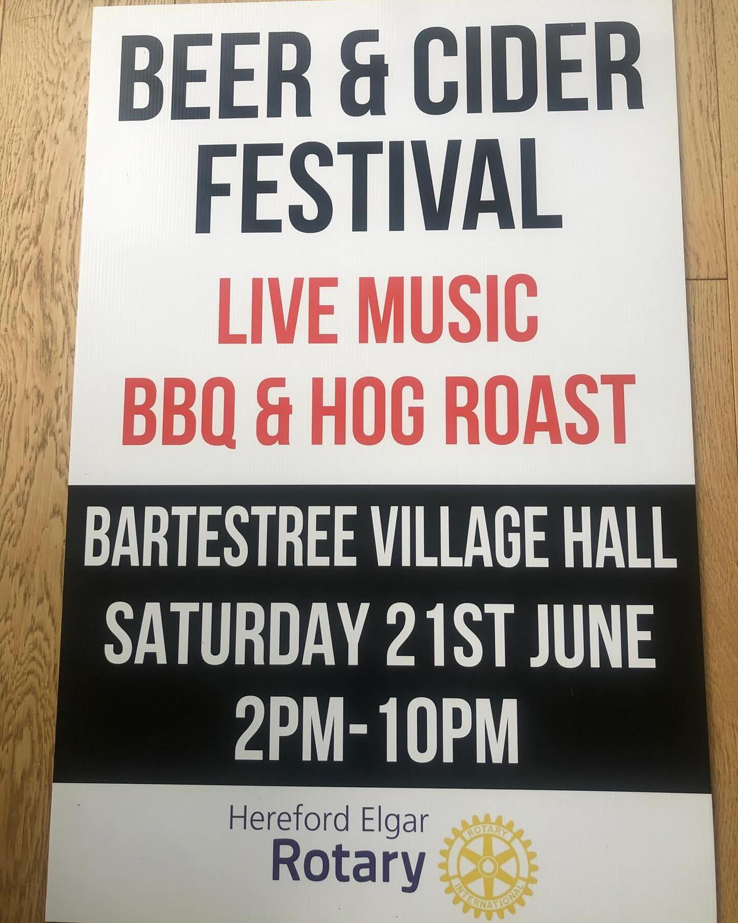 Join Us at the Bartestree Beer & Cider Festival – 21st June!